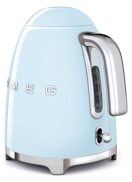 Světle modrá rychlovarná konvice 1,7 l 50's Retro Style – SMEG