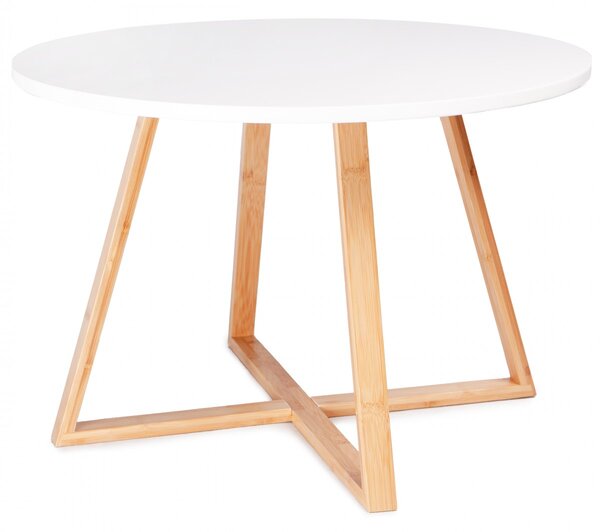 MODERNHOME Odkládací stolek Alva 60 cm bílý