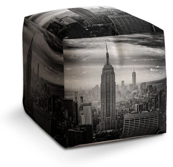 Sablio Taburet Cube Manhattan - 40x40x40 cm