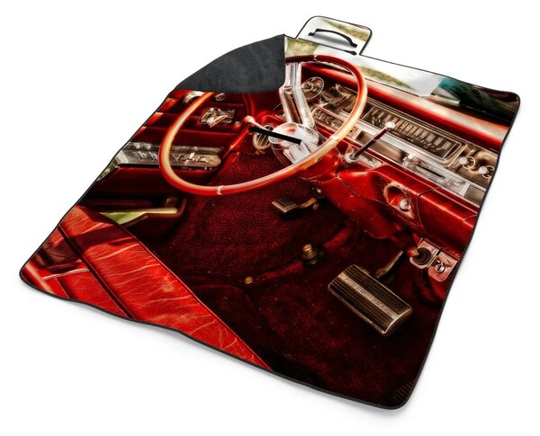Sablio Plážová deka Interiér automobilu: 200x140 cm