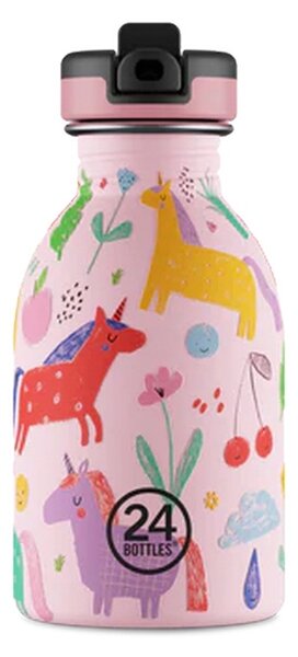 Nerezová dětská láhev Magic Friends 250ml 24 Bottles