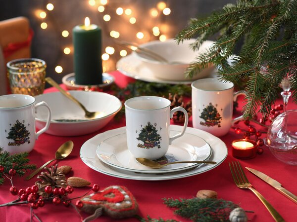 KOMBINOVANÁ SOUPRAVA Tannenbaum bunt 16dílné Creatable - Sady nádobí kombinované, Online Only