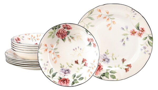 JÍDELNÍ SOUPRAVA Priscilla Bunt 12dílné Creatable - Online Only nádobí, Online Only