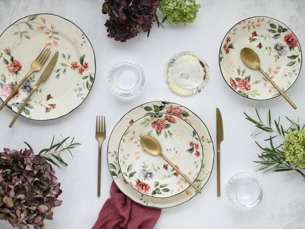 JÍDELNÍ SOUPRAVA Priscilla Bunt 12dílné Creatable - Online Only nádobí, Online Only