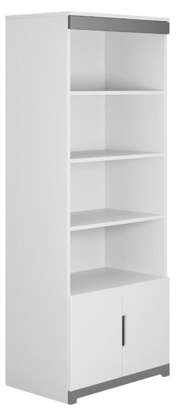 Dětský pokoj TOMI v bílé barvě 80x140 cm, Zvolte matraci: Pěnová matrace, Zvolte šuplík: Bez šuplíku