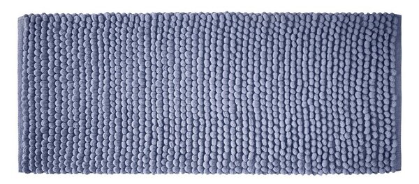 Modrá koupelnová předložka 50x120 cm Aspen Bobble – Bianca