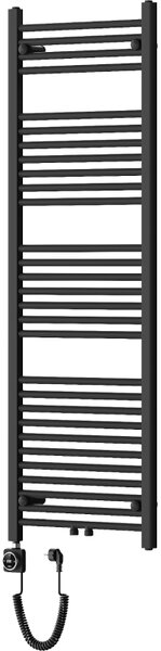 Mexen Mars, elektrické topné těleso 1500 x 500 mm, 600 W, černá, W110-1500-500-6600-70