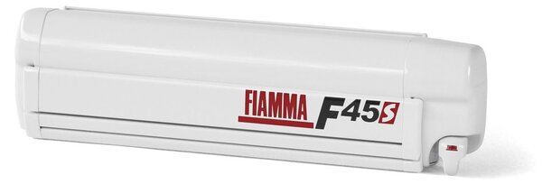 Fiamma Markýza store F45, bílé tělo, plátno Royal Grey 231 x 150 cm