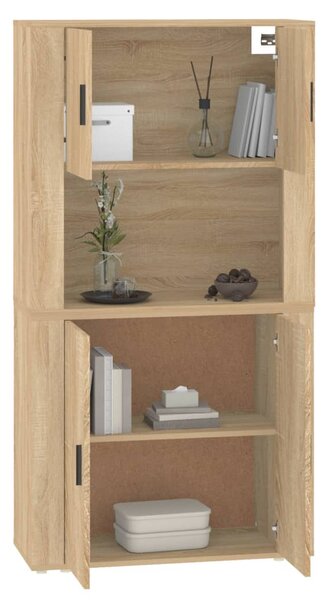 Skříň highboard dub sonoma kompozitní dřevo 3185354