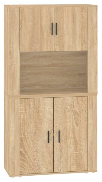Skříň highboard dub sonoma kompozitní dřevo 3185354