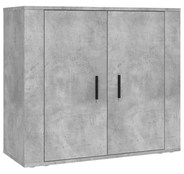 Skříň highboard betonově šedá kompozitní dřevo 3185363