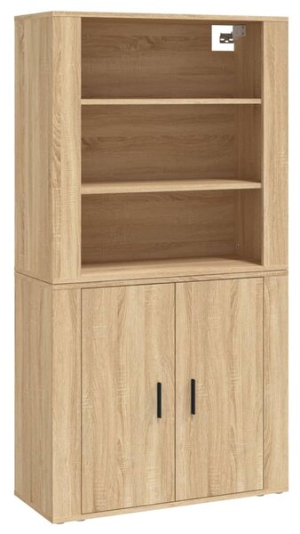 Skříň highboard dub sonoma kompozitní dřevo 3185362