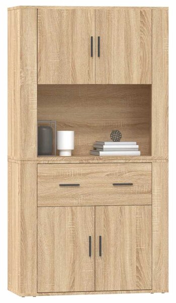 Skříň highboard dub sonoma kompozitní dřevo 3185370