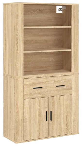 Skříň highboard dub sonoma kompozitní dřevo 3185378