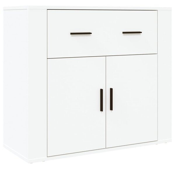 Skříň highboard bílá kompozitní dřevo 3185375