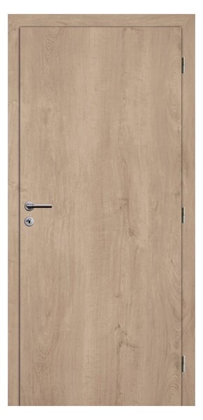 Solodoor Protipožární dveře 80 P, 820 × 1970 mm, fólie, pravé, dub Western, plné