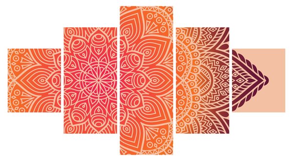 Obraz - Mandala umění (125x70 cm)