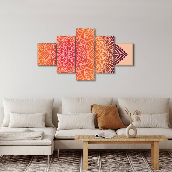 Obraz - Mandala umění (125x70 cm)