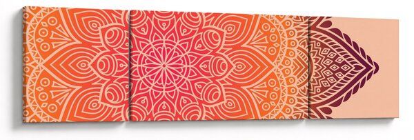 Obraz - Mandala umění (170x50 cm)