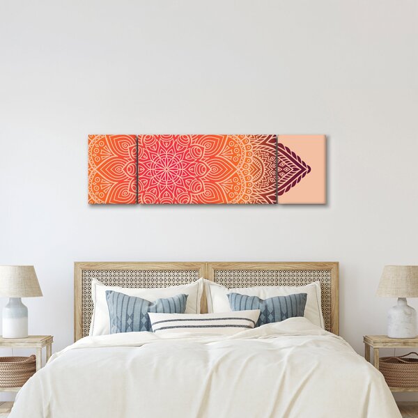 Obraz - Mandala umění (170x50 cm)