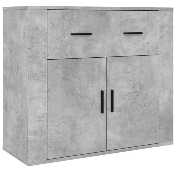 Skříň highboard betonově šedá kompozitní dřevo 3185379
