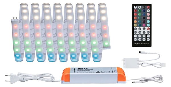 P 70529 MaxLED 1000 LED Strip RGBW základní sada 3m IP44 33W 1000lm/m 72LEDs/m RGBW 75VA - PAULMANN
