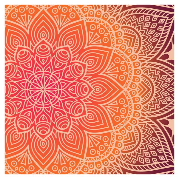 Obraz - Mandala umění (30x30 cm)