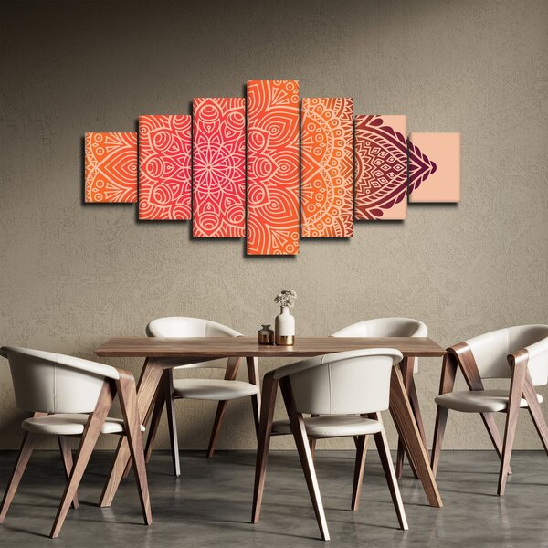 Obraz - Mandala umění (210x100 cm)