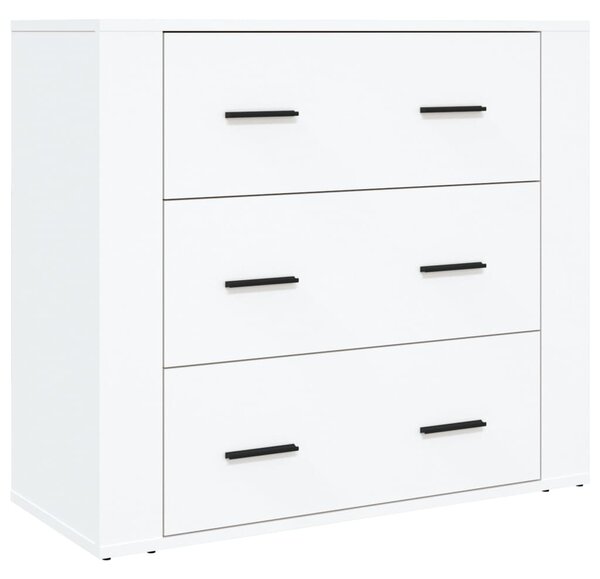 Skříň highboard bílá kompozitní dřevo 3185391