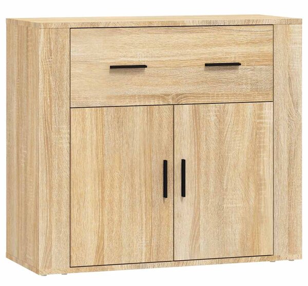 Příborníky 3 ks dub sonoma kompozitní dřevo 3185426