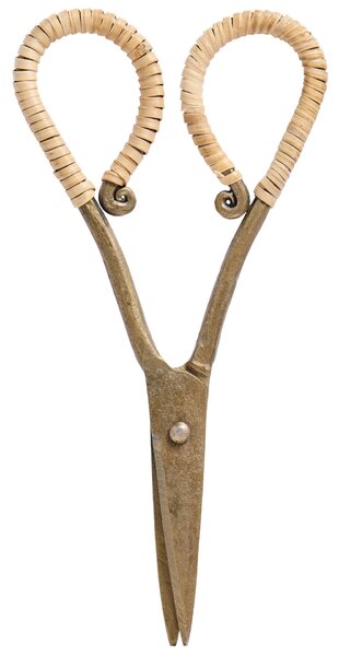 Kovové nůžky Rattan Handle