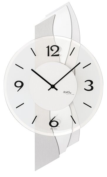 Designové nástěnné hodiny 9670 AMS 47cm