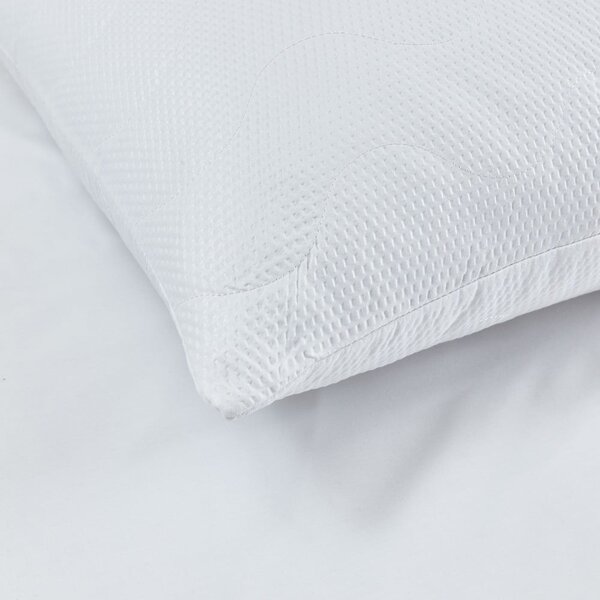 Polštář 2 ks 74x48 cm Quilted Comfort Embossed – Catherine Lansfield