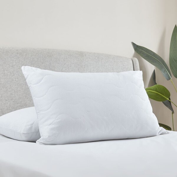 Polštář 2 ks 74x48 cm Quilted Comfort Embossed – Catherine Lansfield