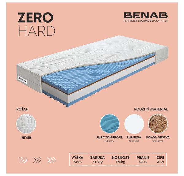 Pěnová matrace Benab Morfeus Hard 200x80 cm (T3/T5)