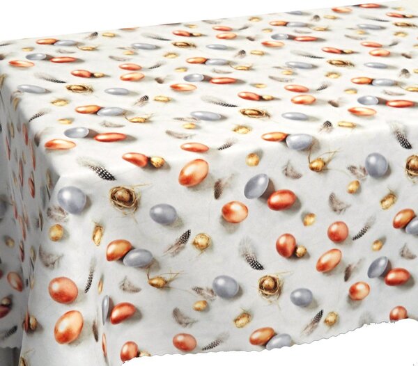 Velikonoční ubrusy a běhouny SOFT 40x120 Vypalovaná vlnka