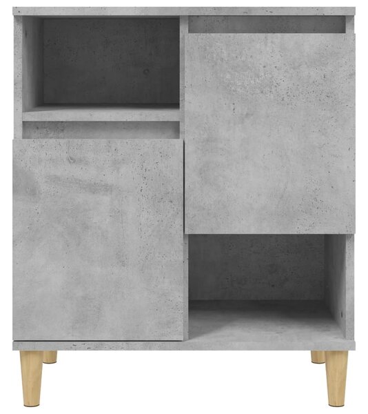 Příborníky 2 ks betonově šedé 60 x 35 x 70 cm kompozitní dřevo 3185723