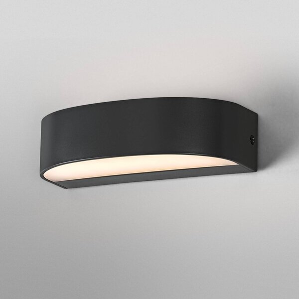 OSRAM LED venkovní nástěnné svítidlo ENDURA STYLE ILAY, tmavě šedá, IP65, Hliník / šedá / zinek, Plast, Moderní