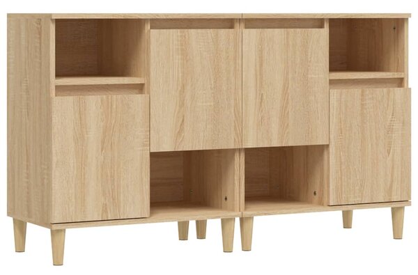 Příborníky 2 ks dub sonoma 60 x 35 x 70 cm kompozitní dřevo 3185722