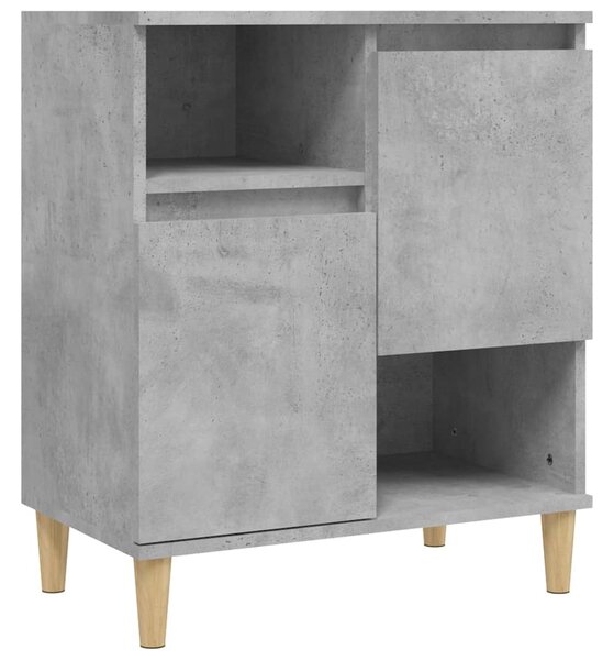 Příborníky 2 ks betonově šedé 60 x 35 x 70 cm kompozitní dřevo 3185723