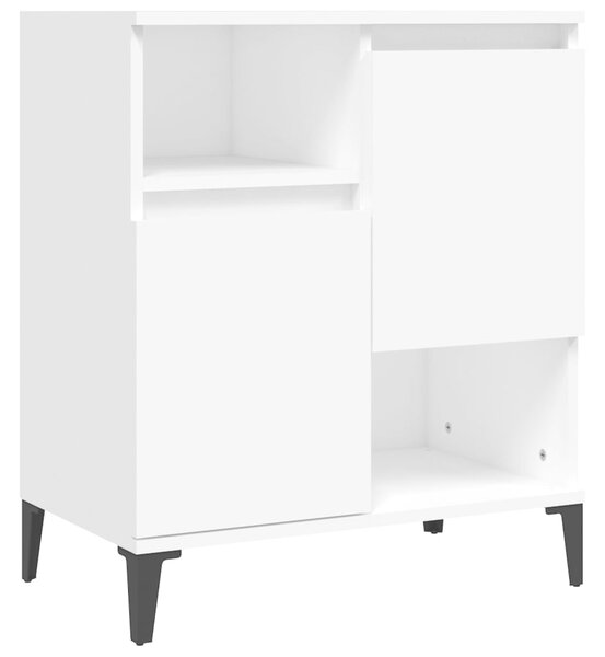 Příborníky 2 ks bílé 60 x 35 x 70 cm kompozitní dřevo 3185727
