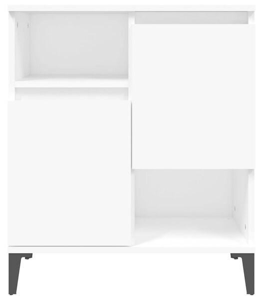 Příborníky 2 ks bílé 60 x 35 x 70 cm kompozitní dřevo 3185727