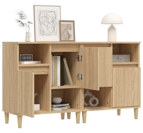 Příborníky 2 ks dub sonoma 60 x 35 x 70 cm kompozitní dřevo 3185722