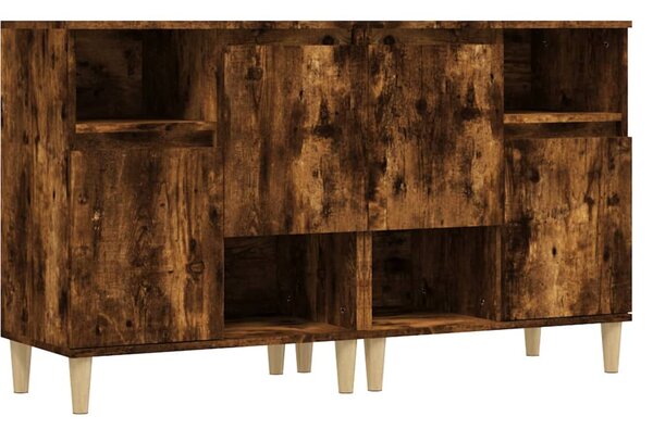 Příborníky 2 ks kouřový dub 60 x 35 x 70 cm kompozitní dřevo 3185724