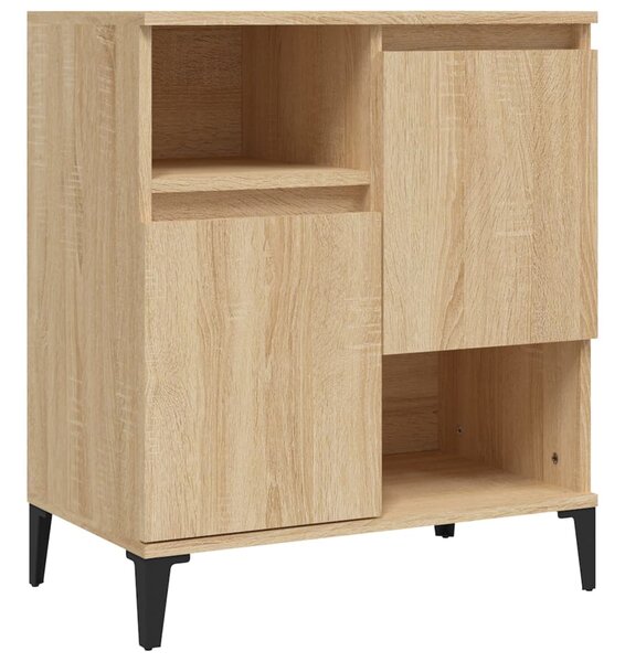 Příborníky 3 ks dub sonoma 60 x 35 x 70 cm kompozitní dřevo 3185746