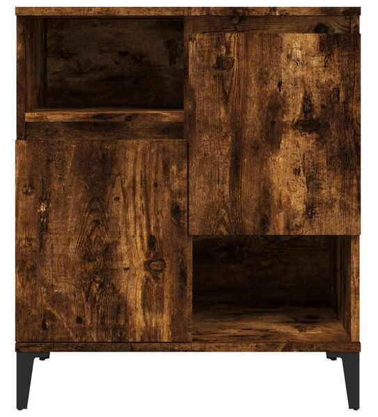 Příborníky 2 ks kouřový dub 60 x 35 x 70 cm kompozitní dřevo 3185732