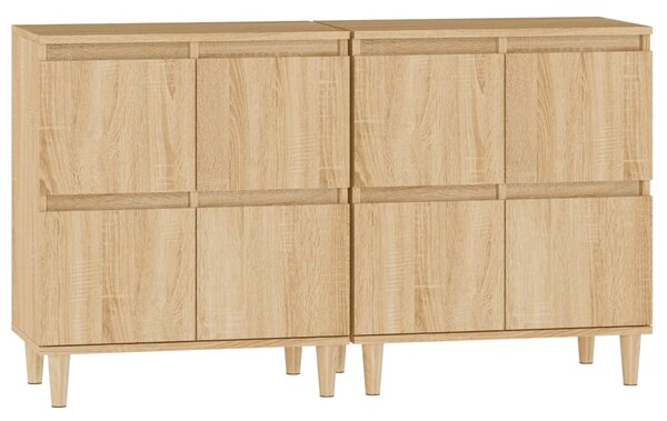 Příborníky 2 ks dub sonoma 60 x 35 x 70 cm kompozitní dřevo 3185754