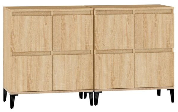 Příborníky 2 ks dub sonoma 60 x 35 x 70 cm kompozitní dřevo 3185762