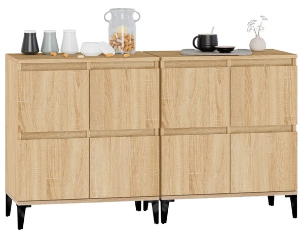 Příborníky 2 ks dub sonoma 60 x 35 x 70 cm kompozitní dřevo 3185762