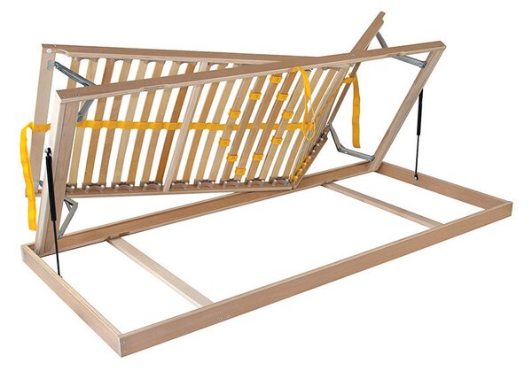 ECOMATRACE Lamelový rošt DUOSTAR KOMBI P HN levý s úložným prostorem 100x200